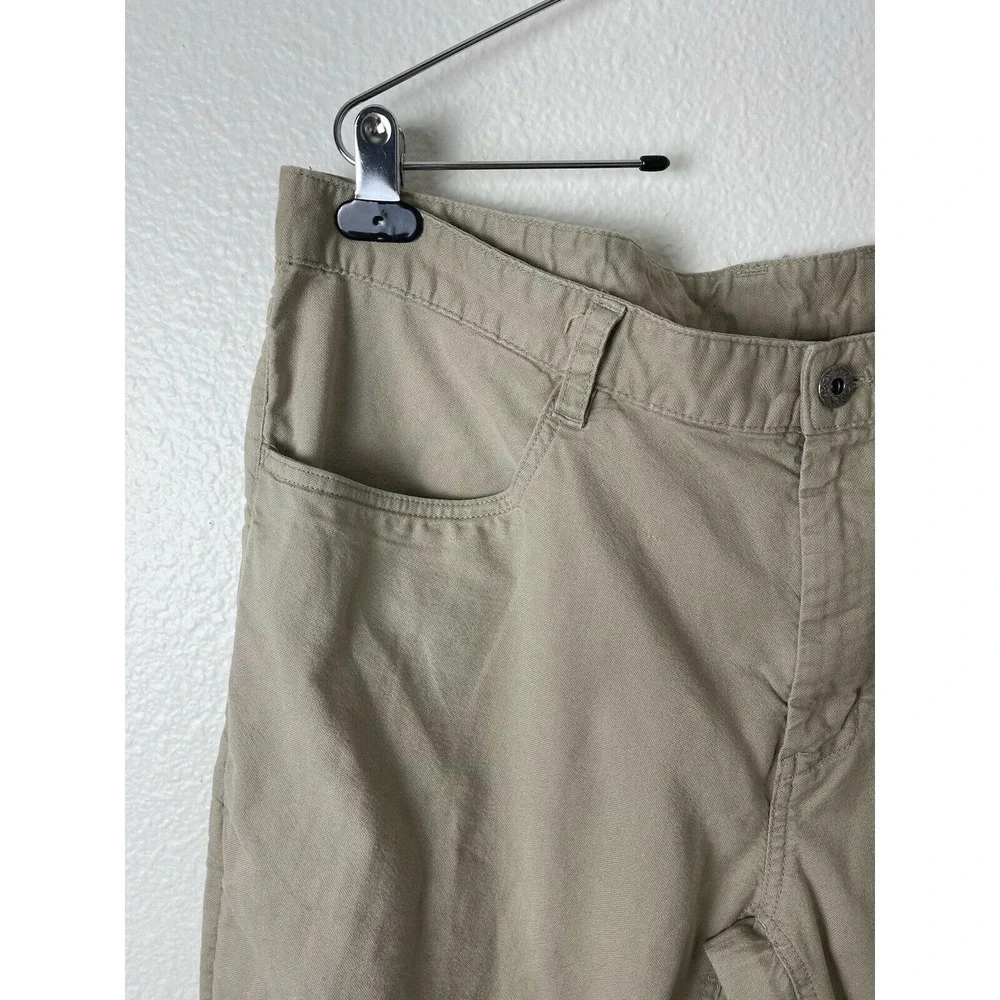 The North Face Men's Cargo Khaki Hiking Trail Pants Nylon Size 40 Outdoors‎ Fish